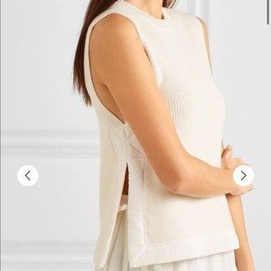 Helmut Lang Military Rib Vest In Bleach SOLD OUT S